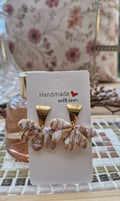 Boucles d’oreilles - "Golden Kuros Petal"