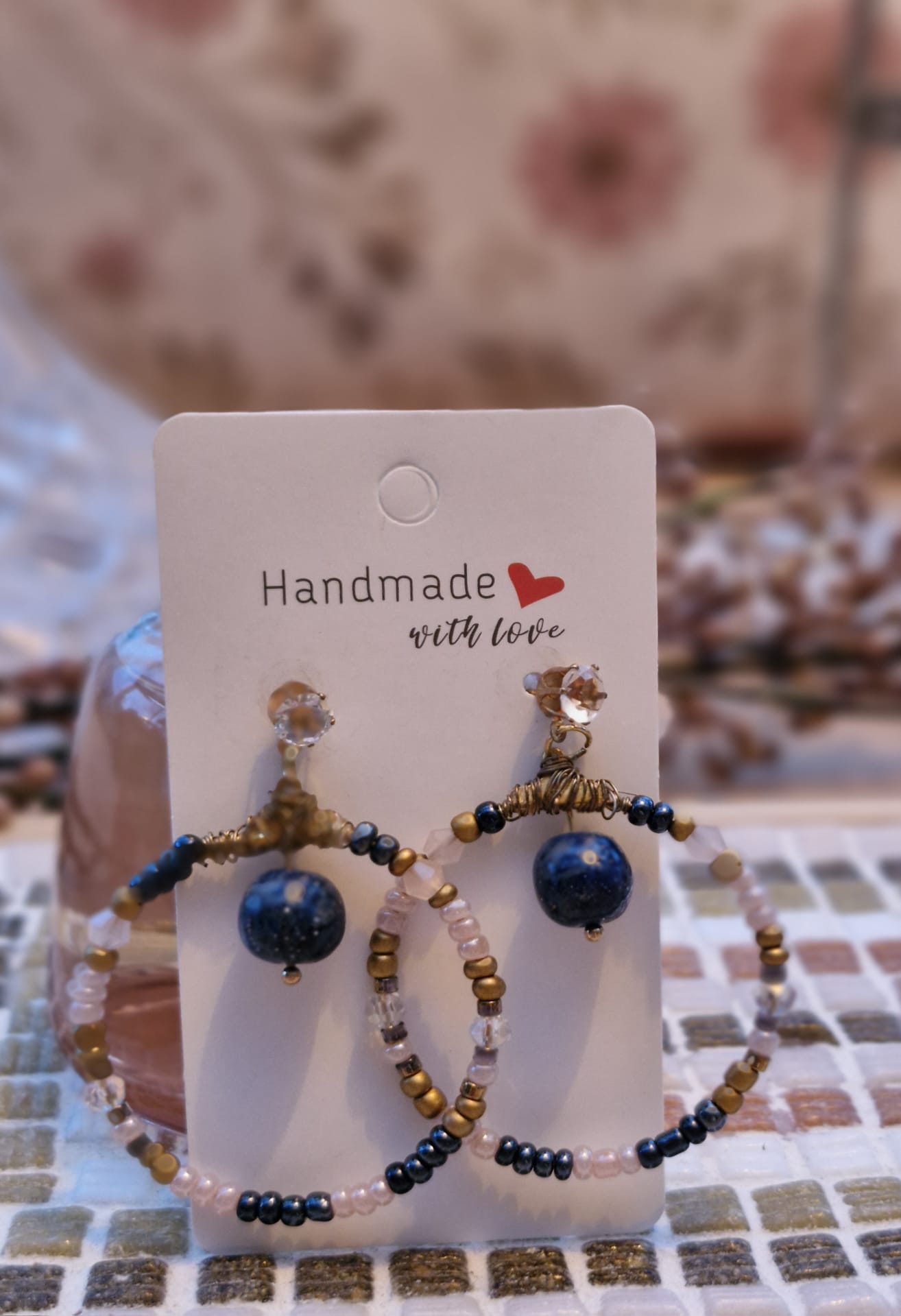 Boucles d’oreilles - "Royalty"