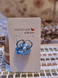 Boucles d’oreilles - "Sea Foam Flower"