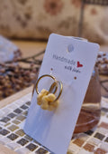 Boucles d’oreilles - "Lemon Flower"