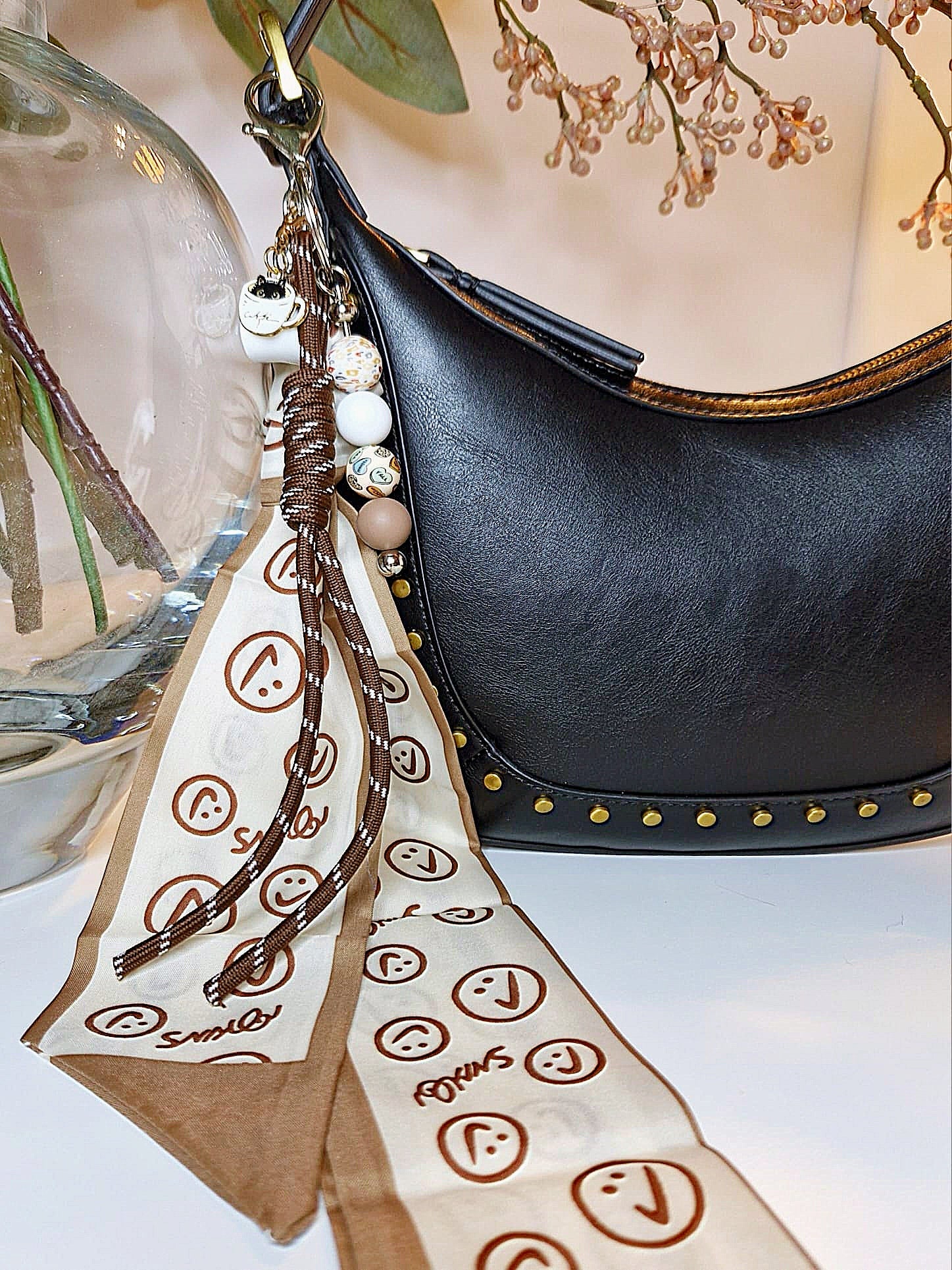 Keychain - "Cappuccino"