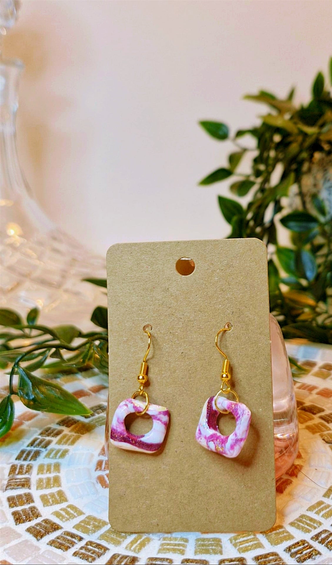 Boucles d’oreilles - "Candide Pi"