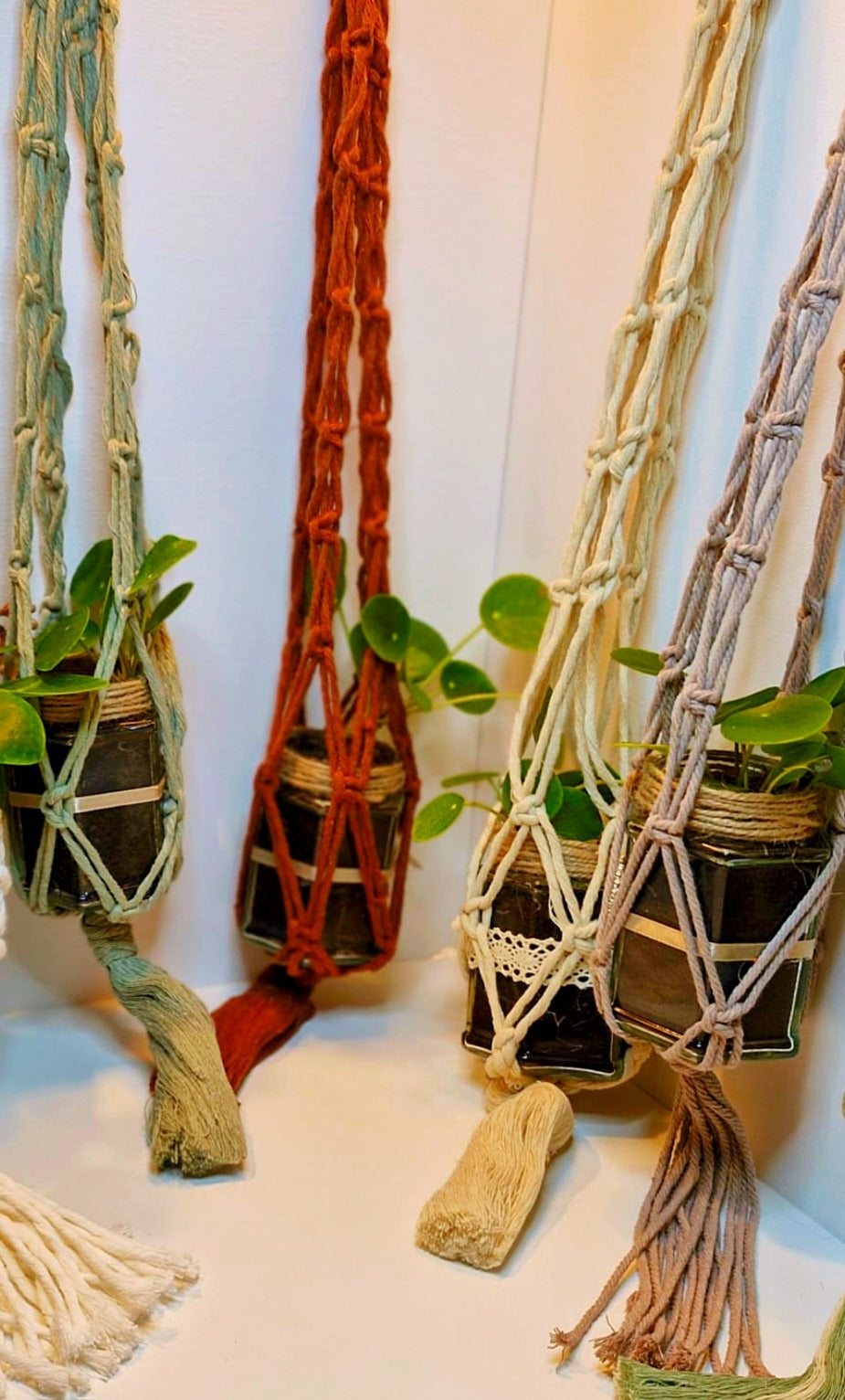 Suspension en macramé - "Jam"