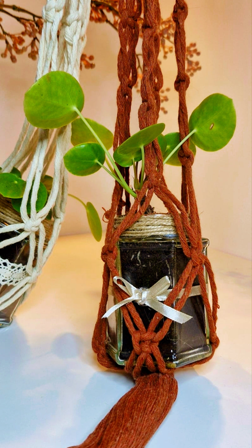 Suspension en macramé - "Jam"