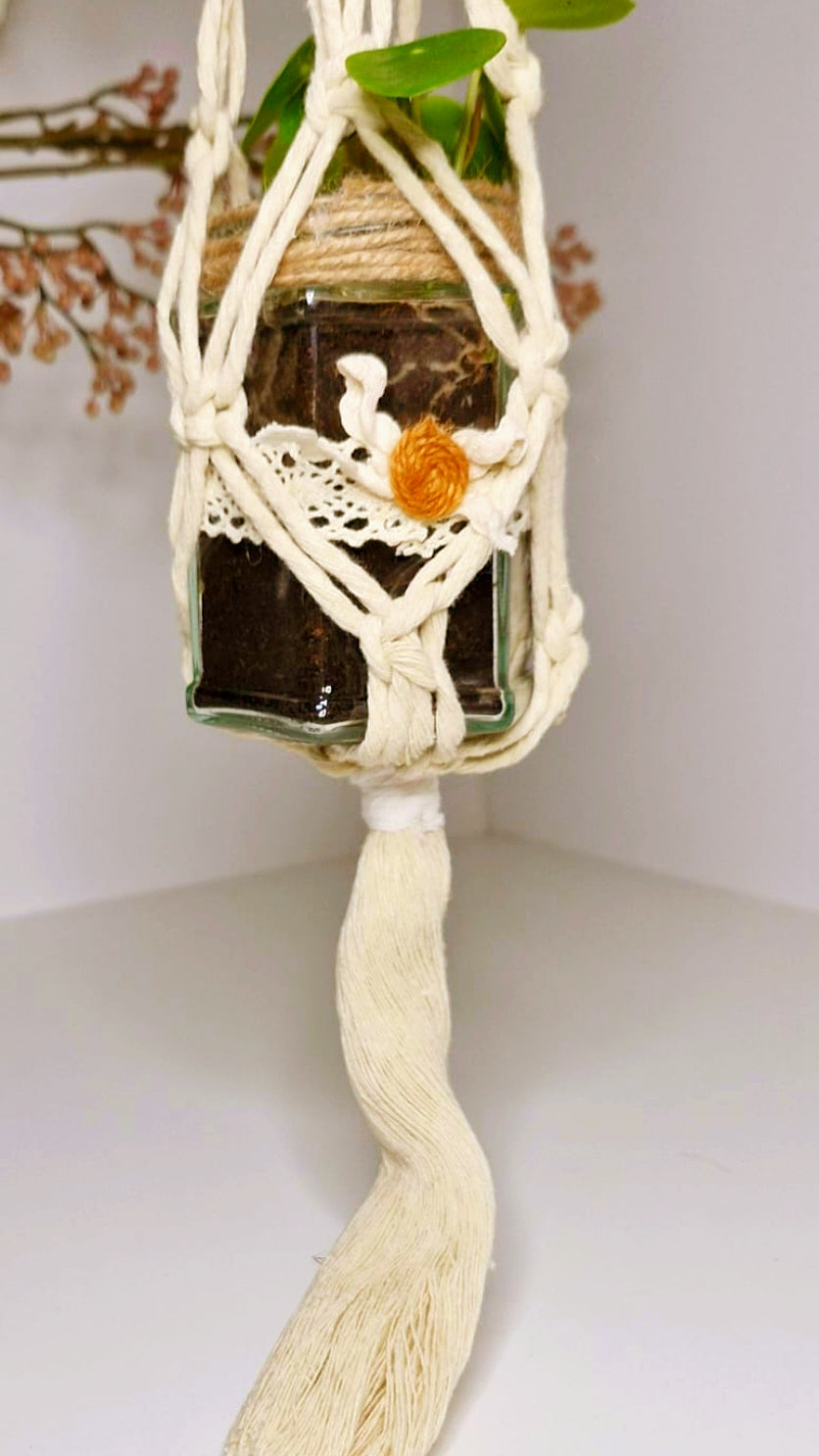 Suspension en macramé - "Jam"