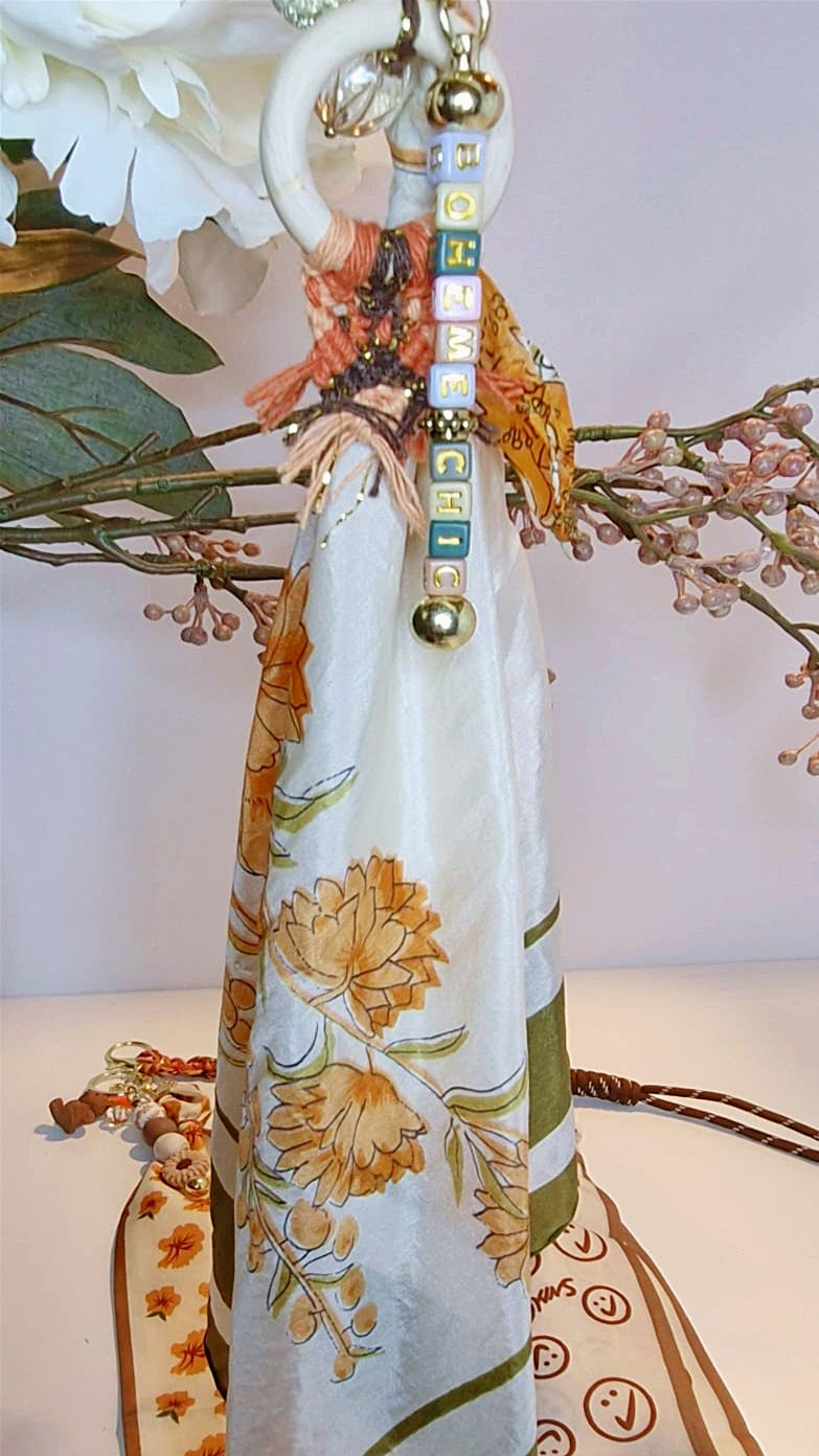 Keychain - "Boheme Chic"
