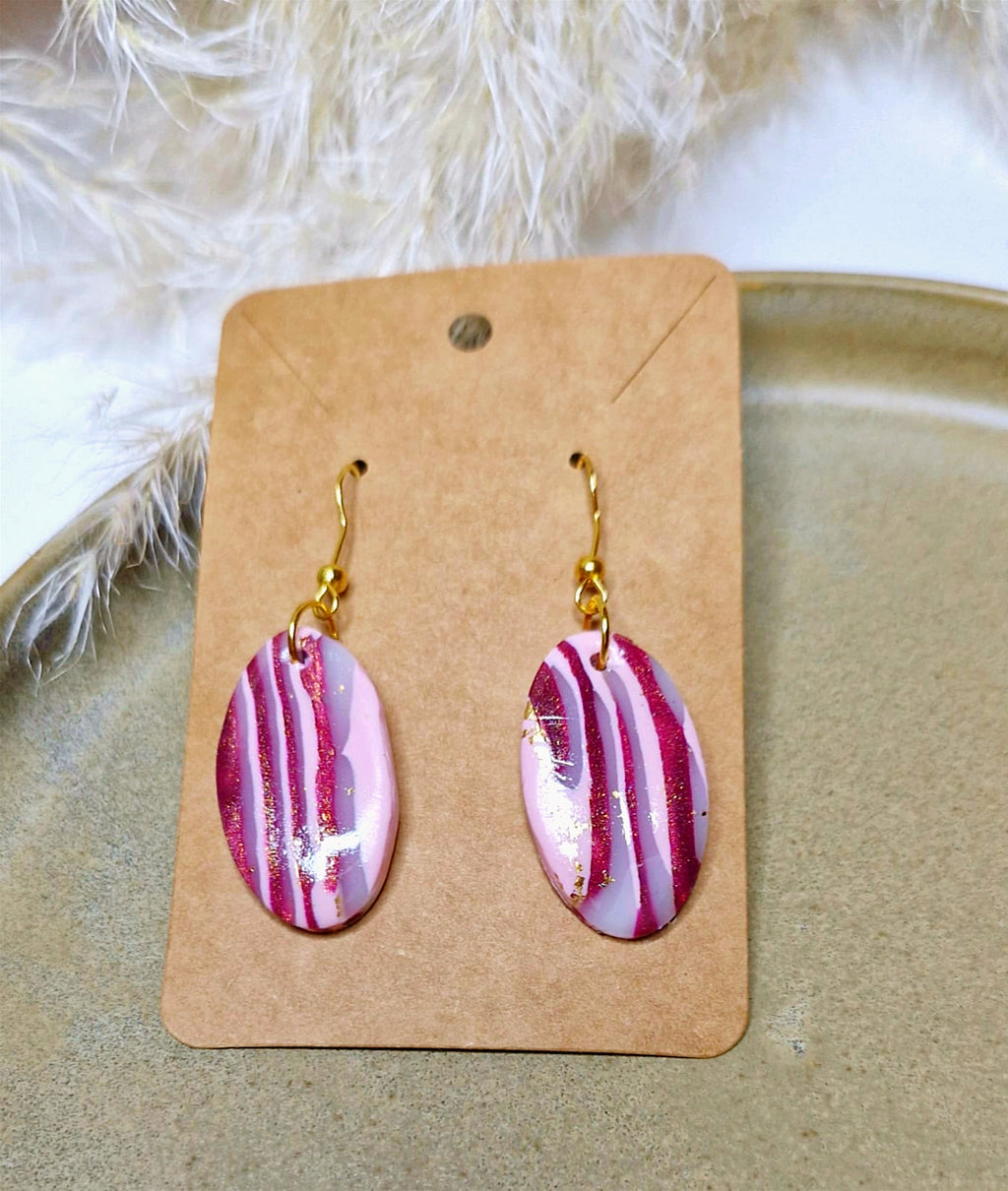 Boucles d’oreilles - "Candide's Oval"