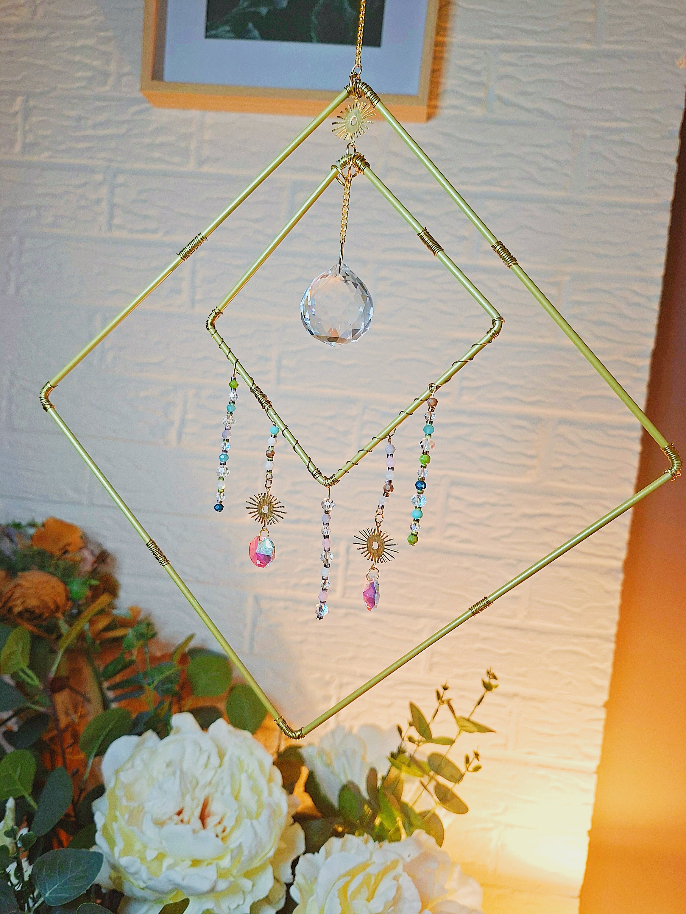 Suncatcher - "Starry diamond"