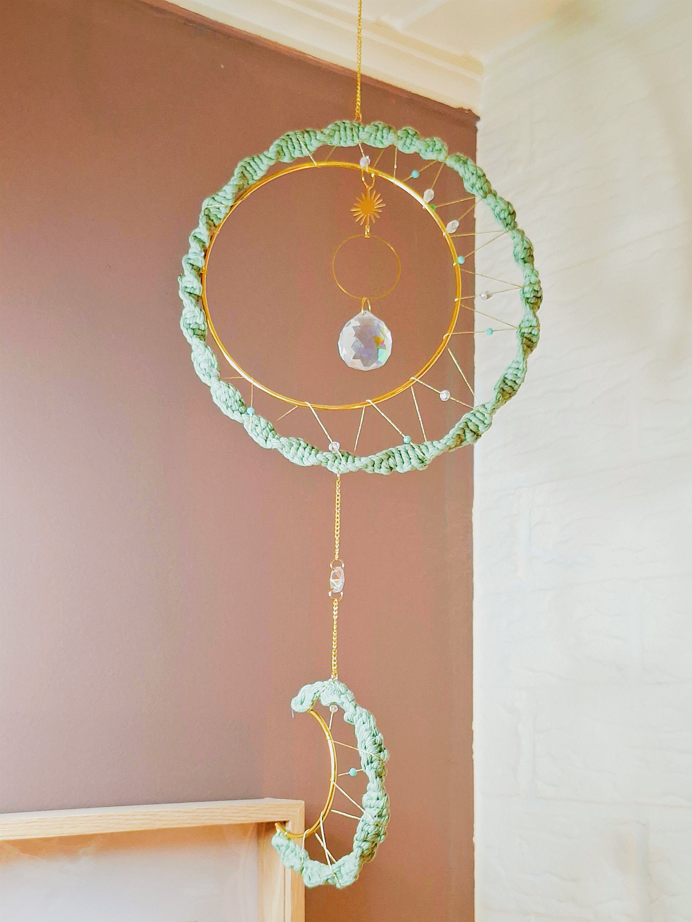 Suncatcher - "Twin Moon"