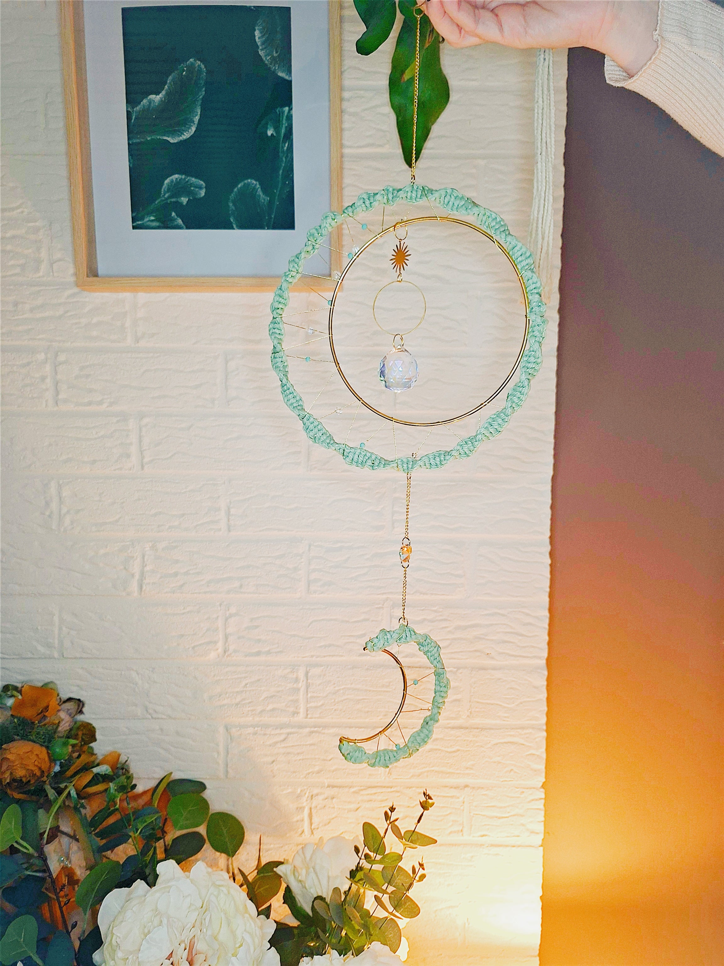 Suncatcher - "Twin Moon"