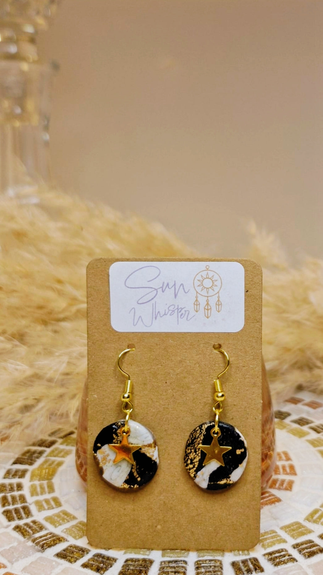 Boucles d’oreilles - "Calico Star"