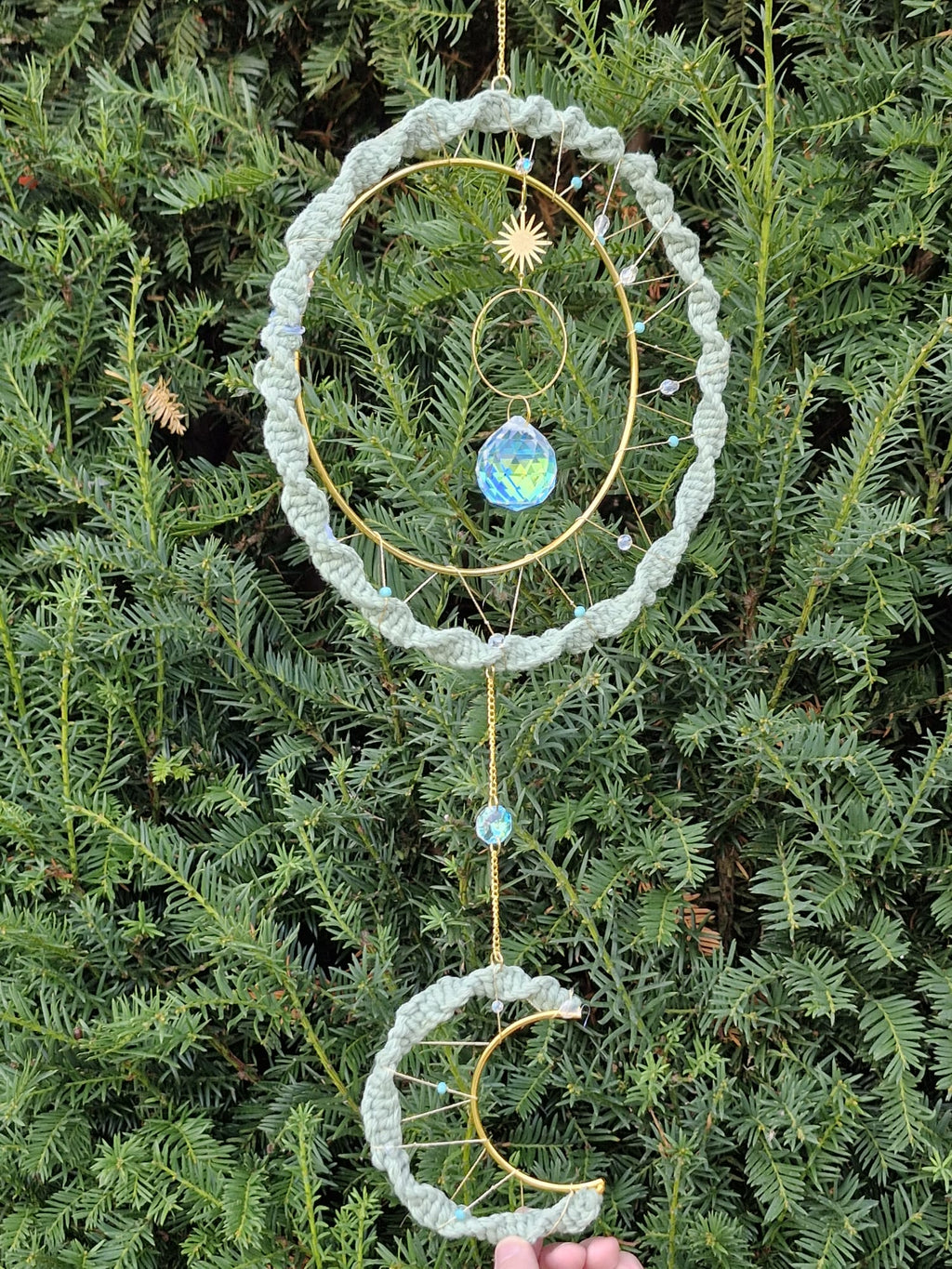 Suncatcher - "Twin Moon"