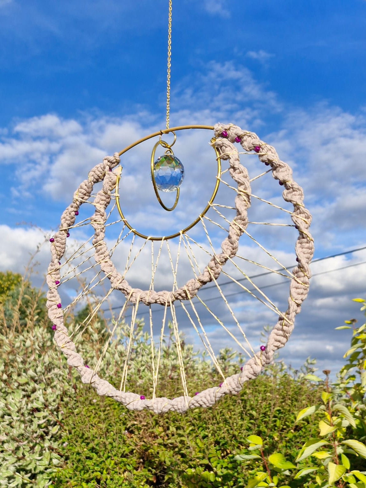 Suncatcher - "Crescent Moon"