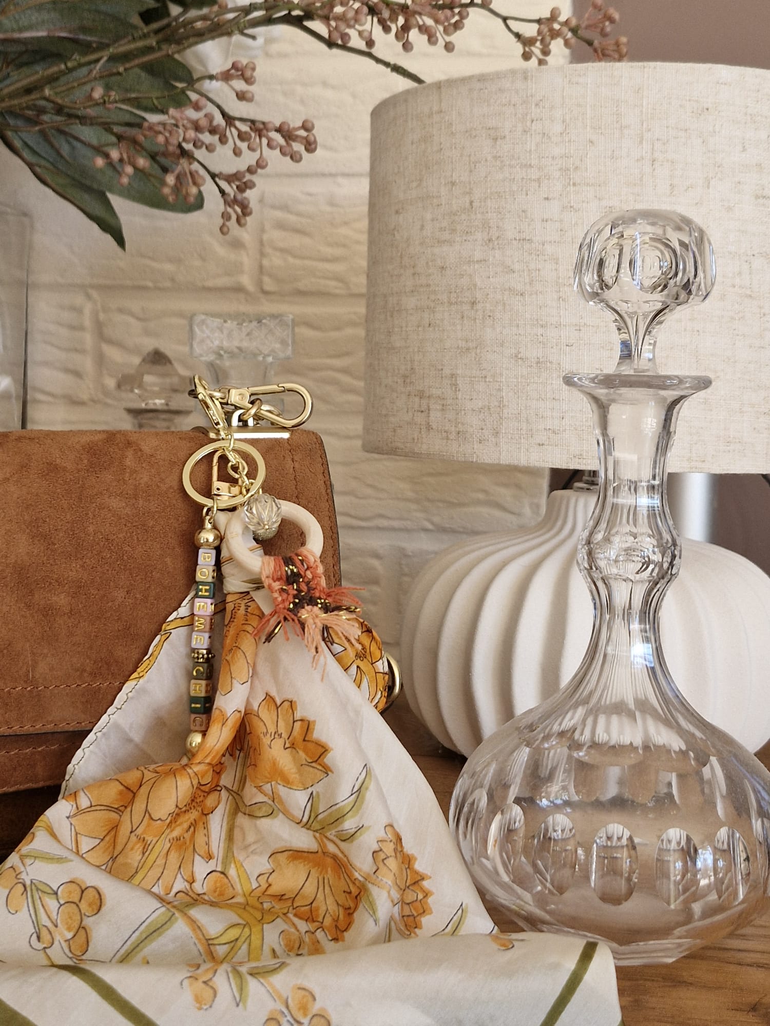 Keychain - "Boheme Chic"