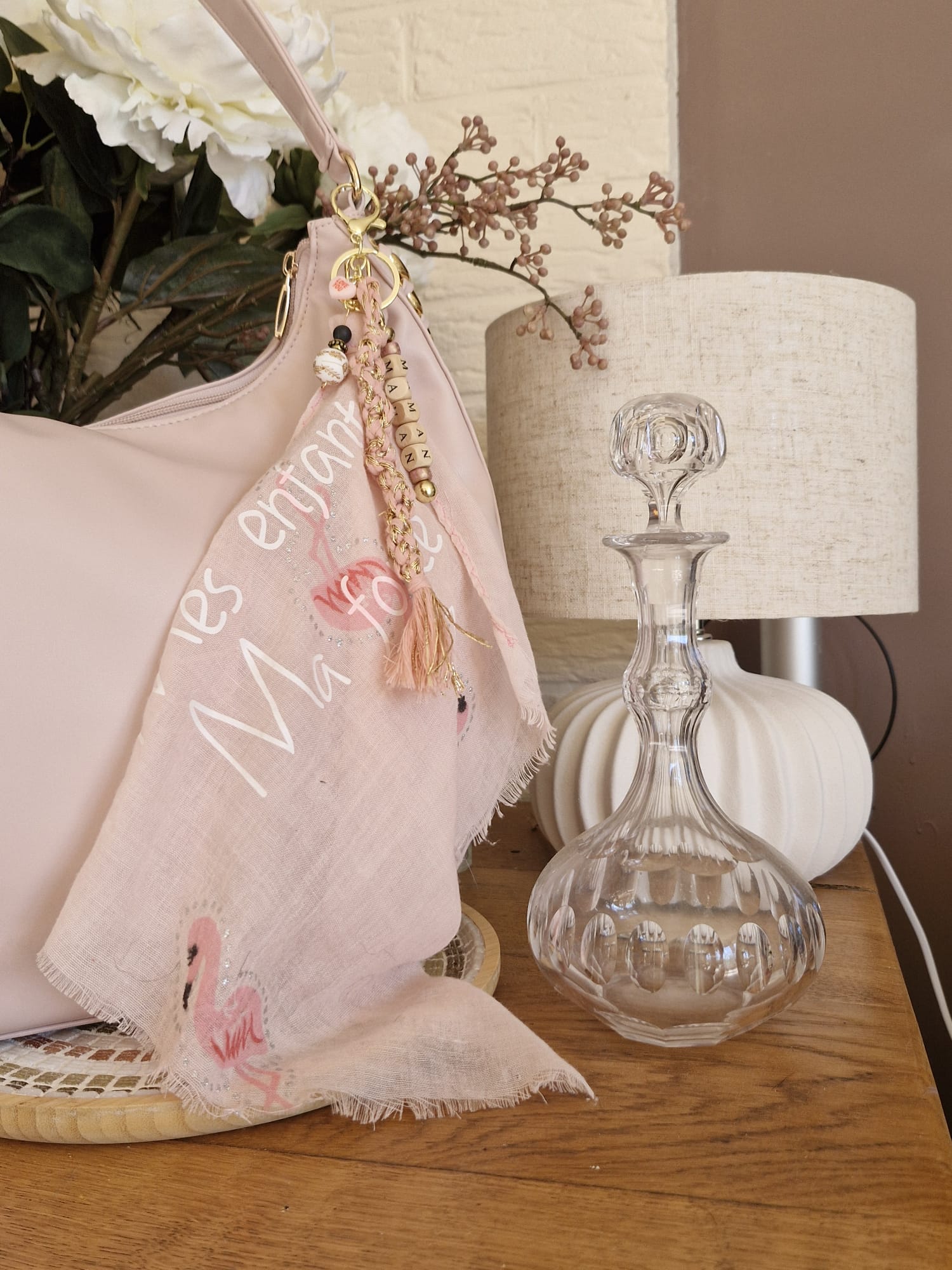 Keychain - "Pink Mom"