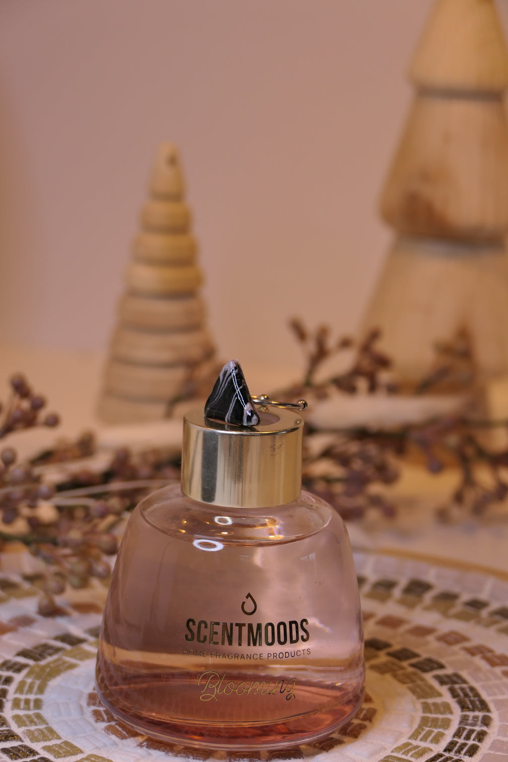 Bague - "Marquina Triangle"