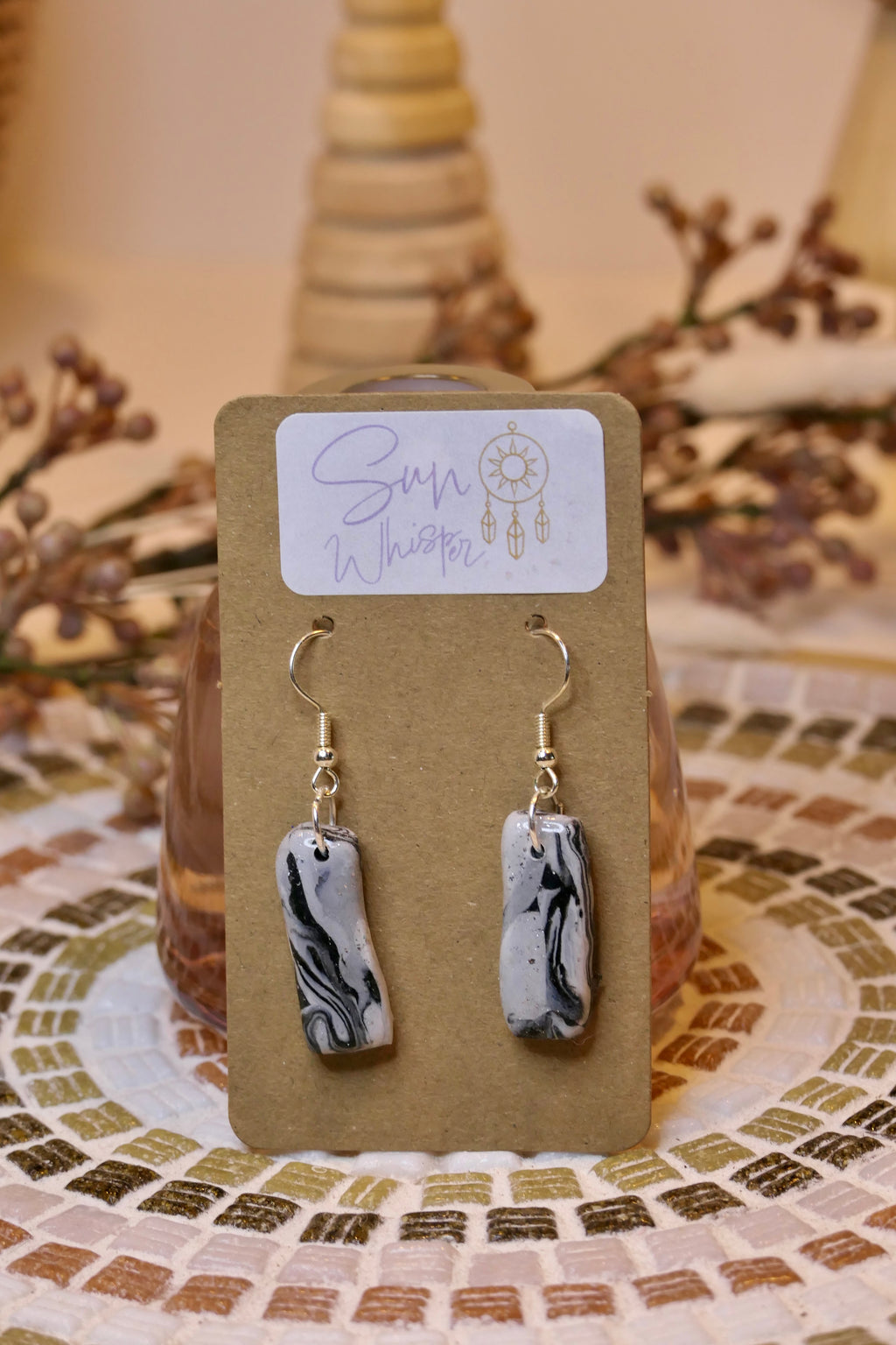 Boucles d’oreilles - "Marquina"