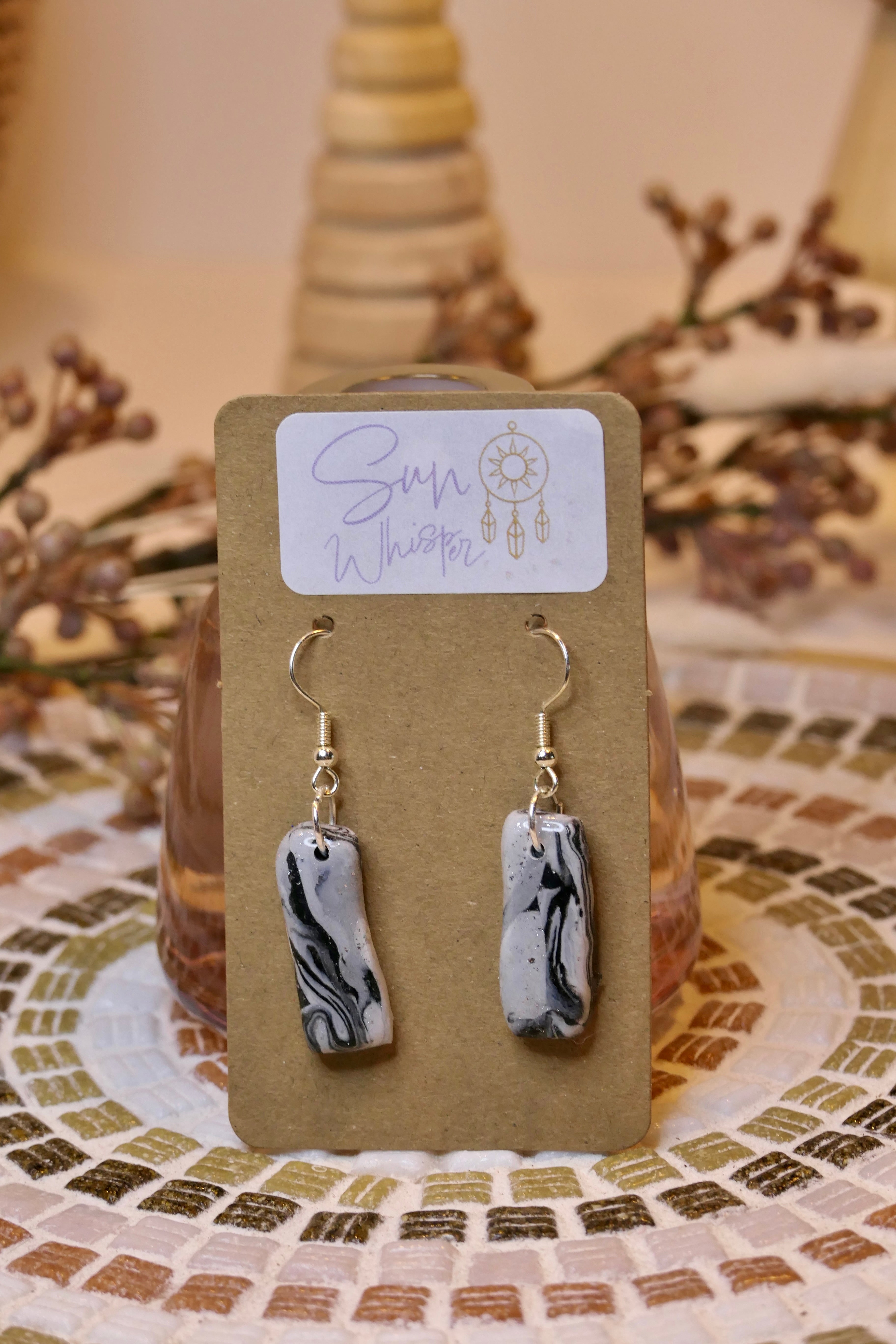 Boucles d’oreilles - "Marquina"