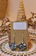 Boucles d’oreilles - "Marquina Square"