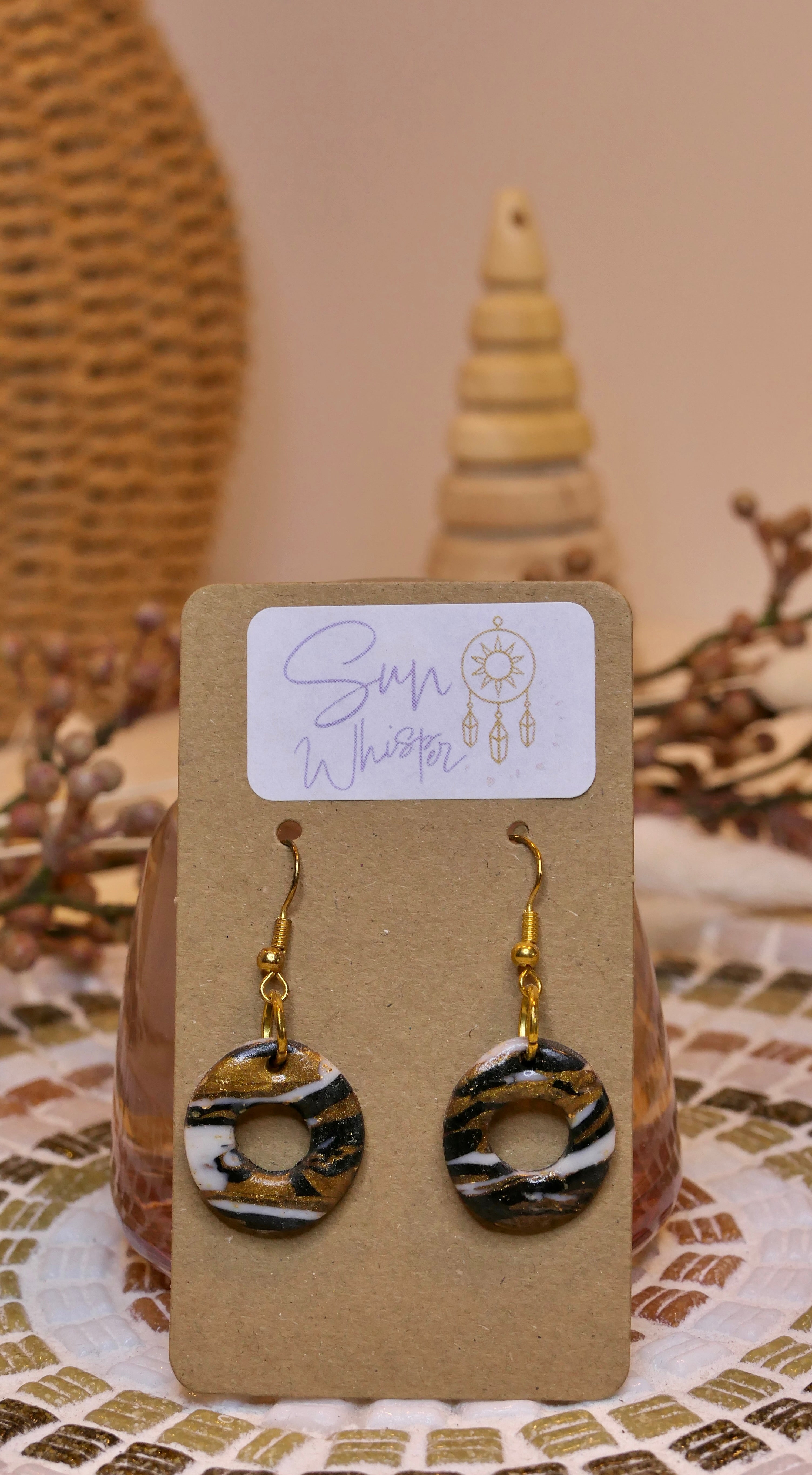 Boucles d’oreilles - "Wildcat Loop"