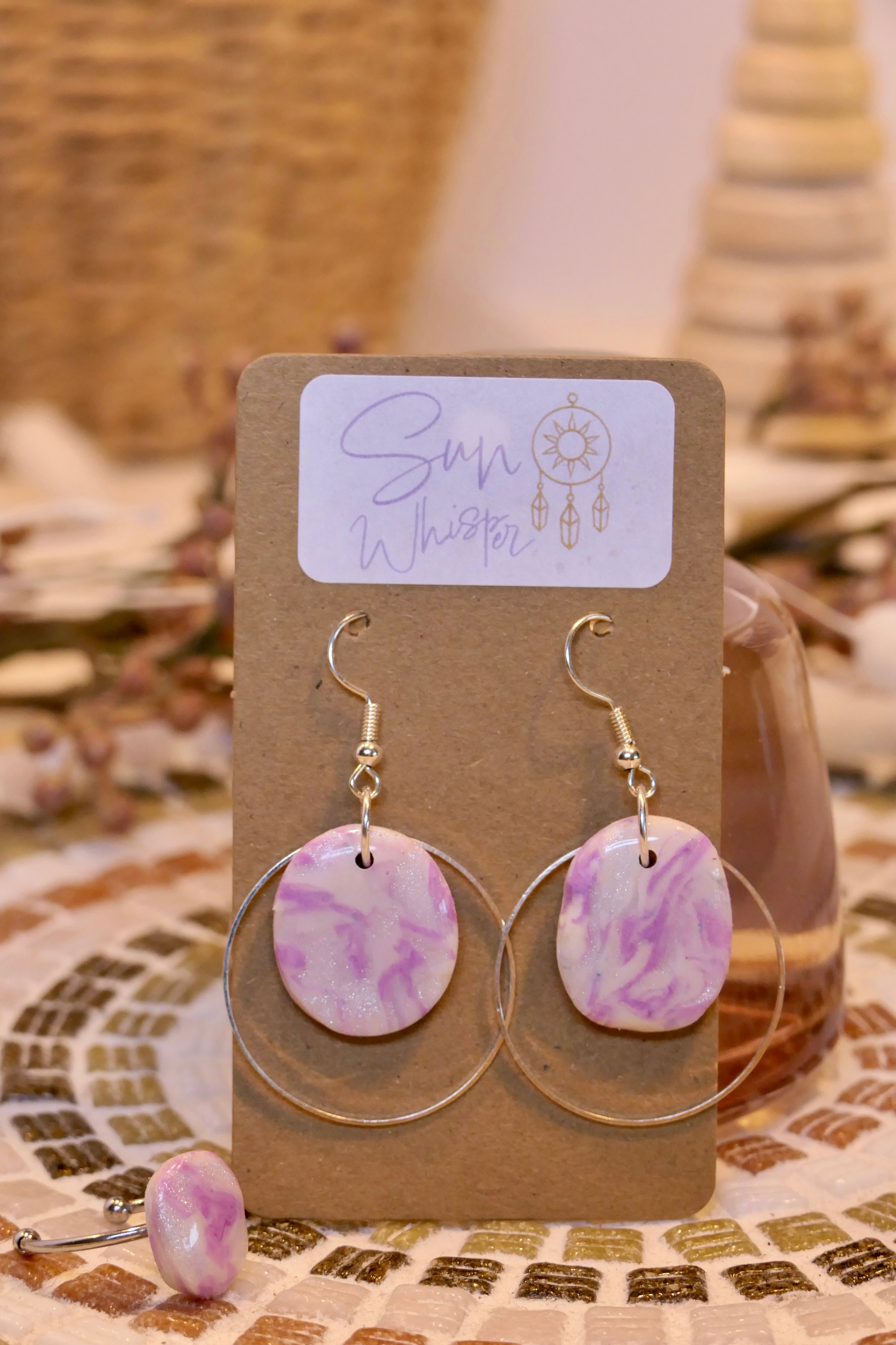 Bague - "Pink Sweetness Oval"