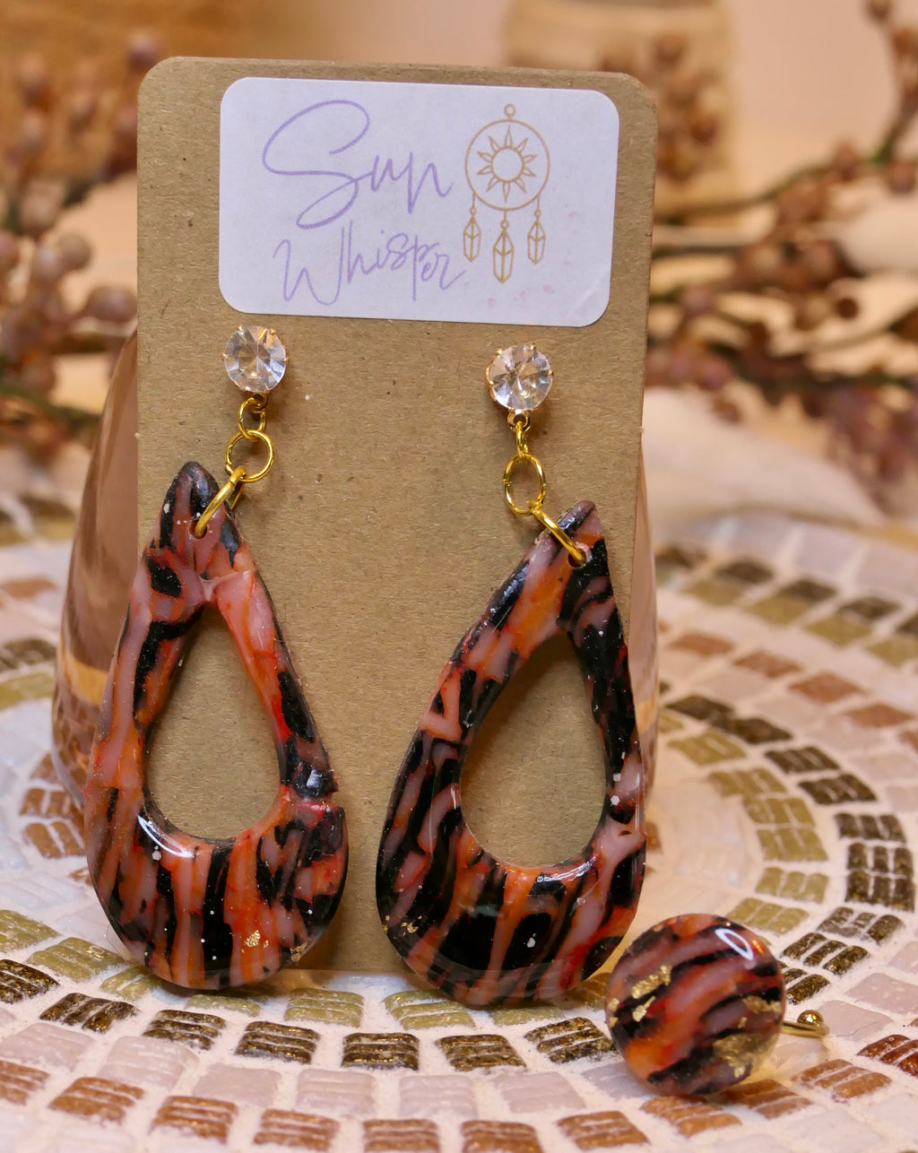 Boucles d’oreilles - "Arizona Wave"