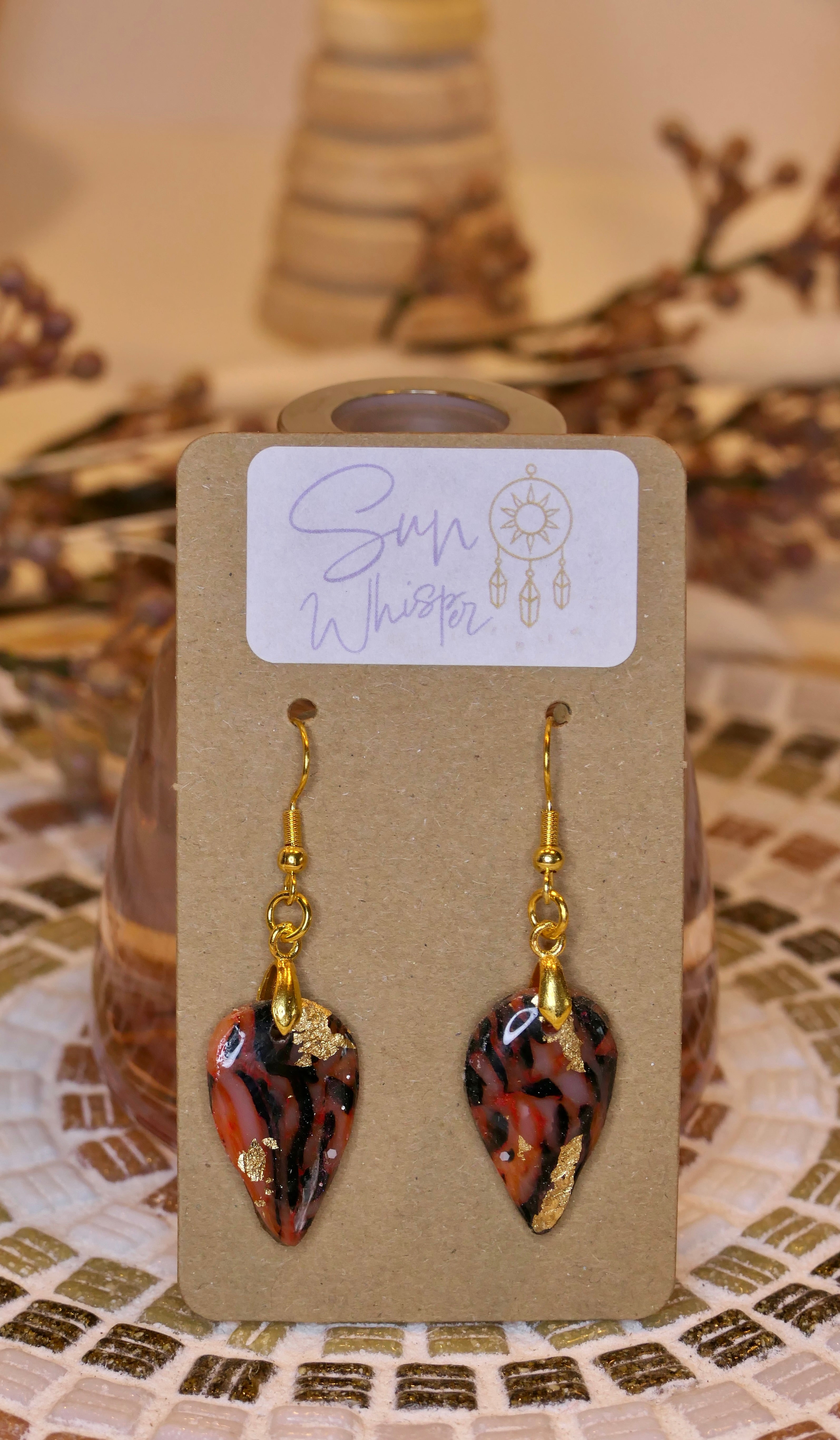 Boucles d’oreilles - "Arizona Wave Drop"